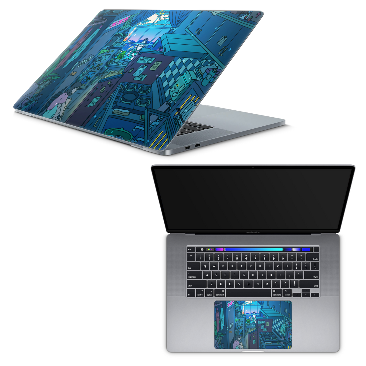 Apple MacBook Perfect Blue Skin