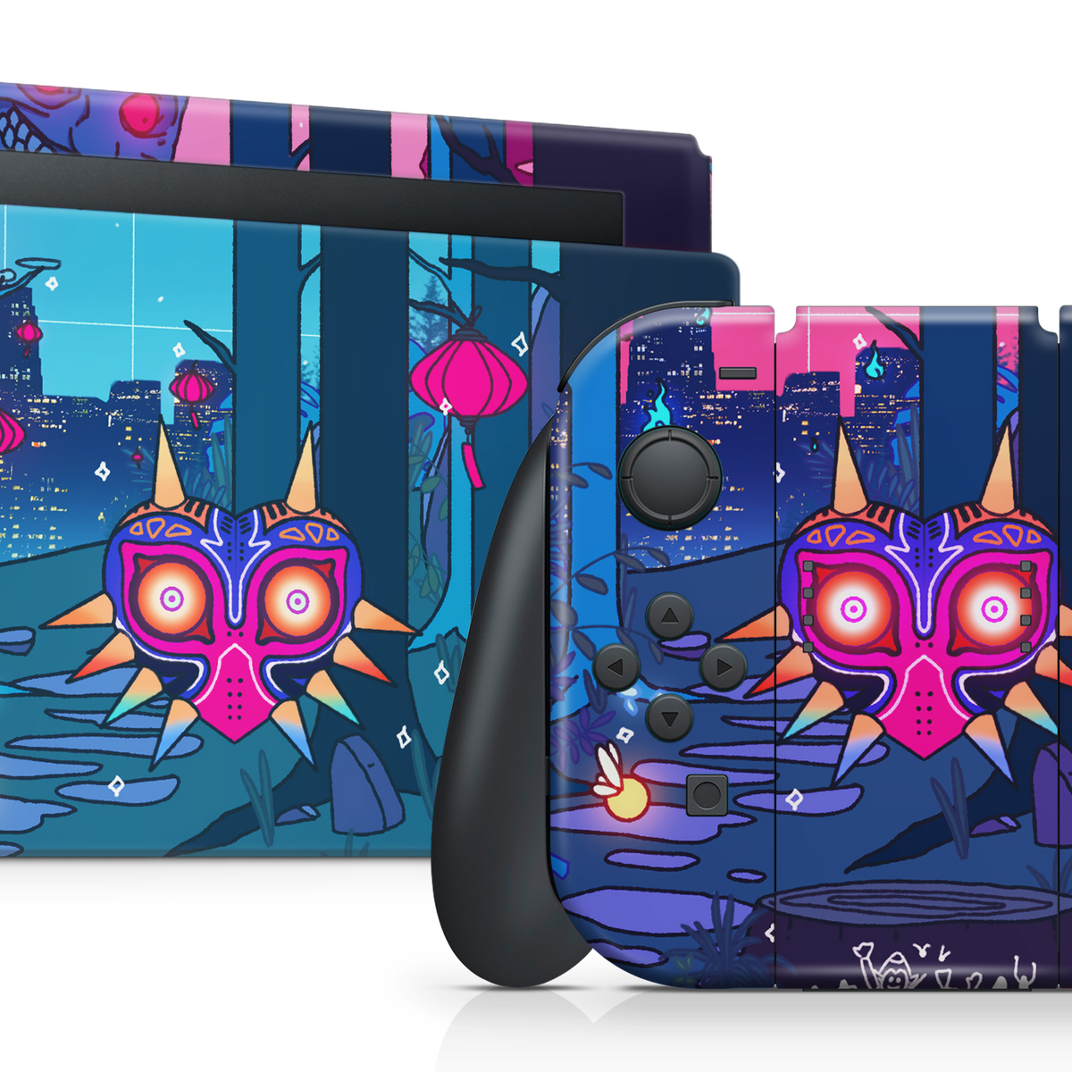 暗*卿様 Nintendo Switch Nintendo Switch 2017 Skin Majora's mask – CUCU Covers