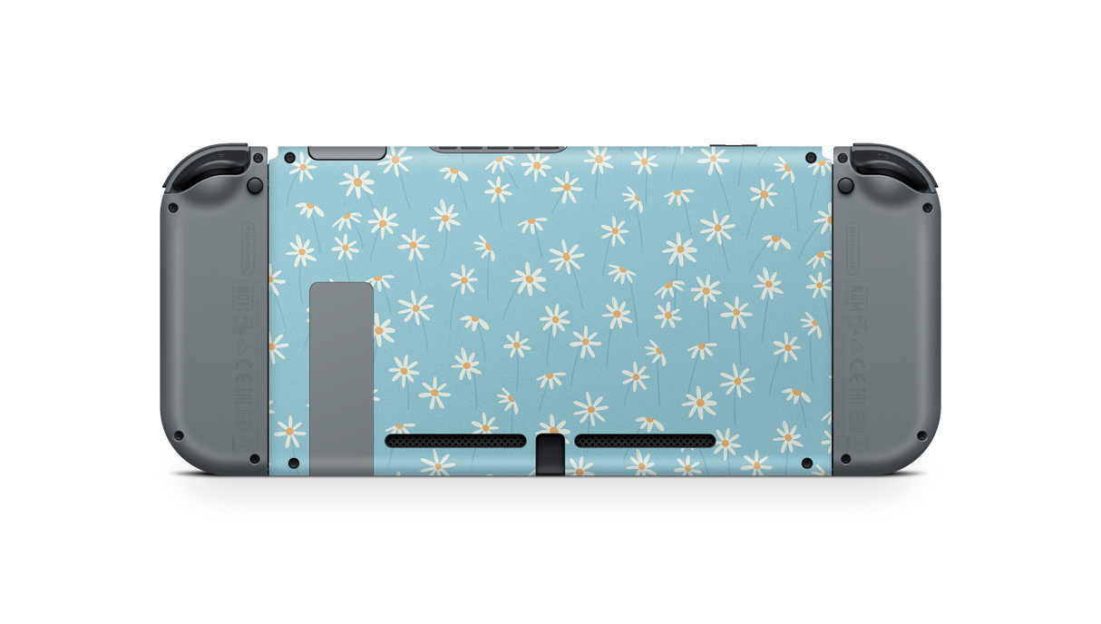 Nintendo Switch 2017 Skin Daisy Blue