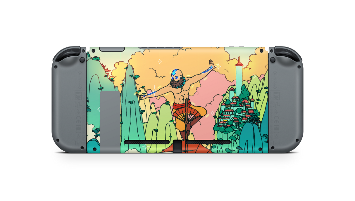 Nintendo Switch 2017 Skin Aang Atla