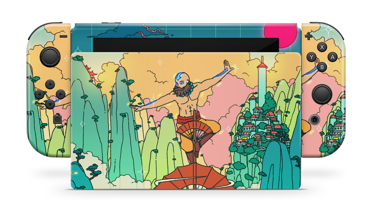 Nintendo Switch 2017 Skin Aang Atla