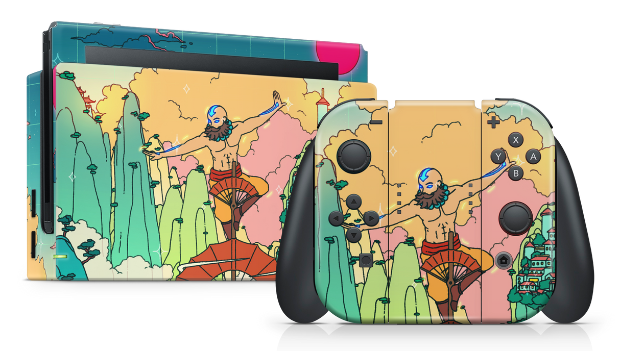 Nintendo Switch 2017 Skin Aang Atla