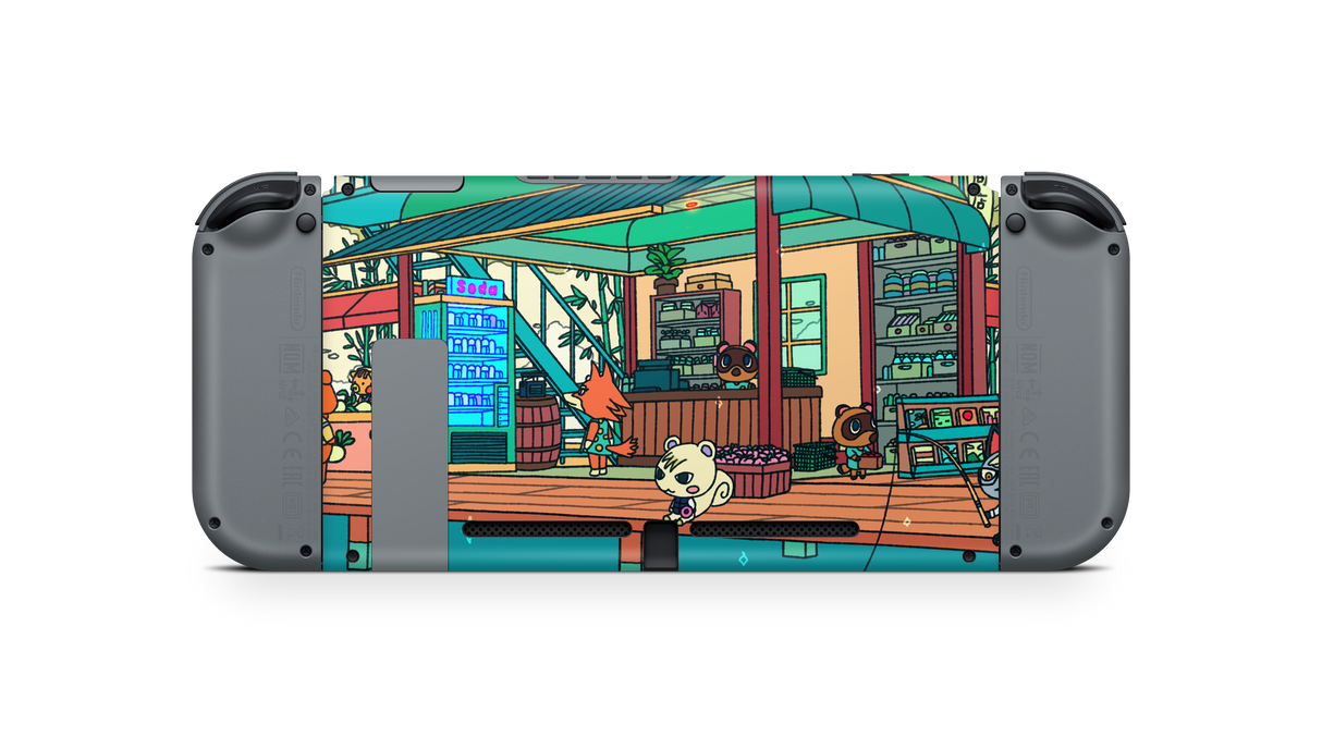 Nintendo Switch 2017 Skin Animal Crossing