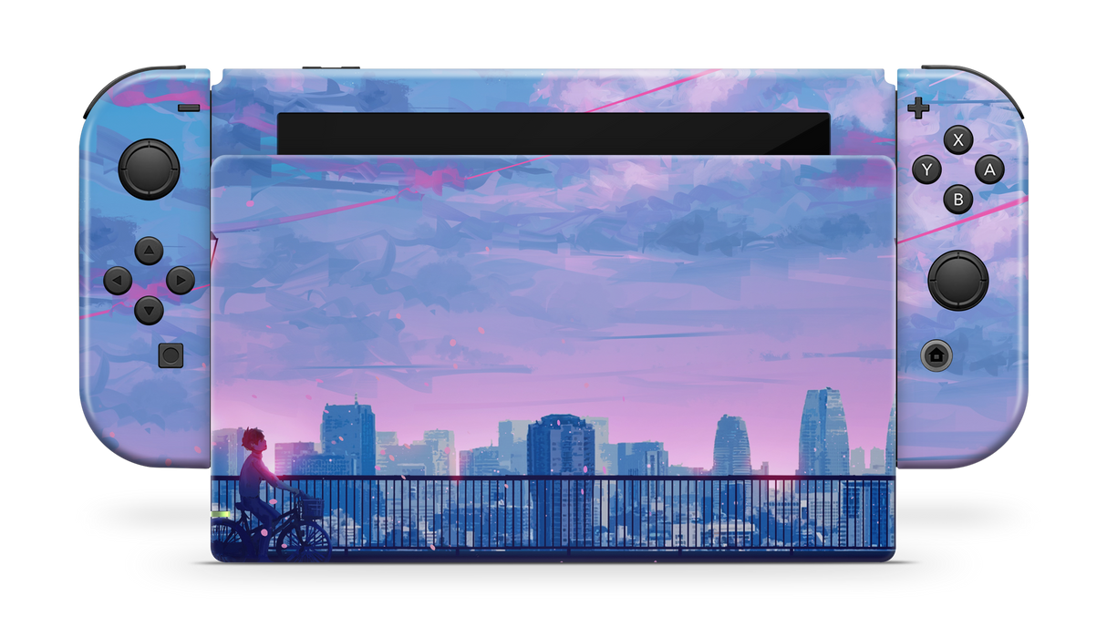 Nintendo Switch 2017 Skin Let's Go Home