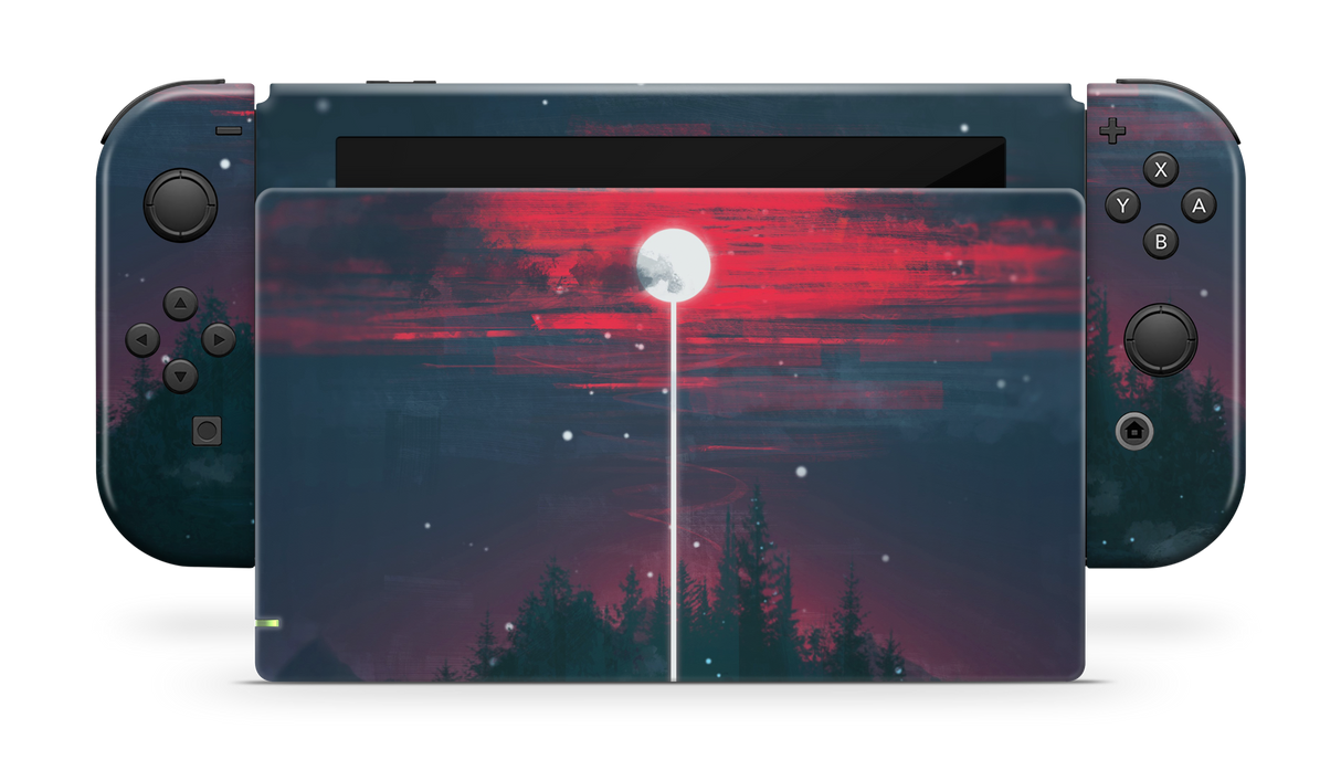 Nintendo Switch 2017 Skin Lunar Dripping