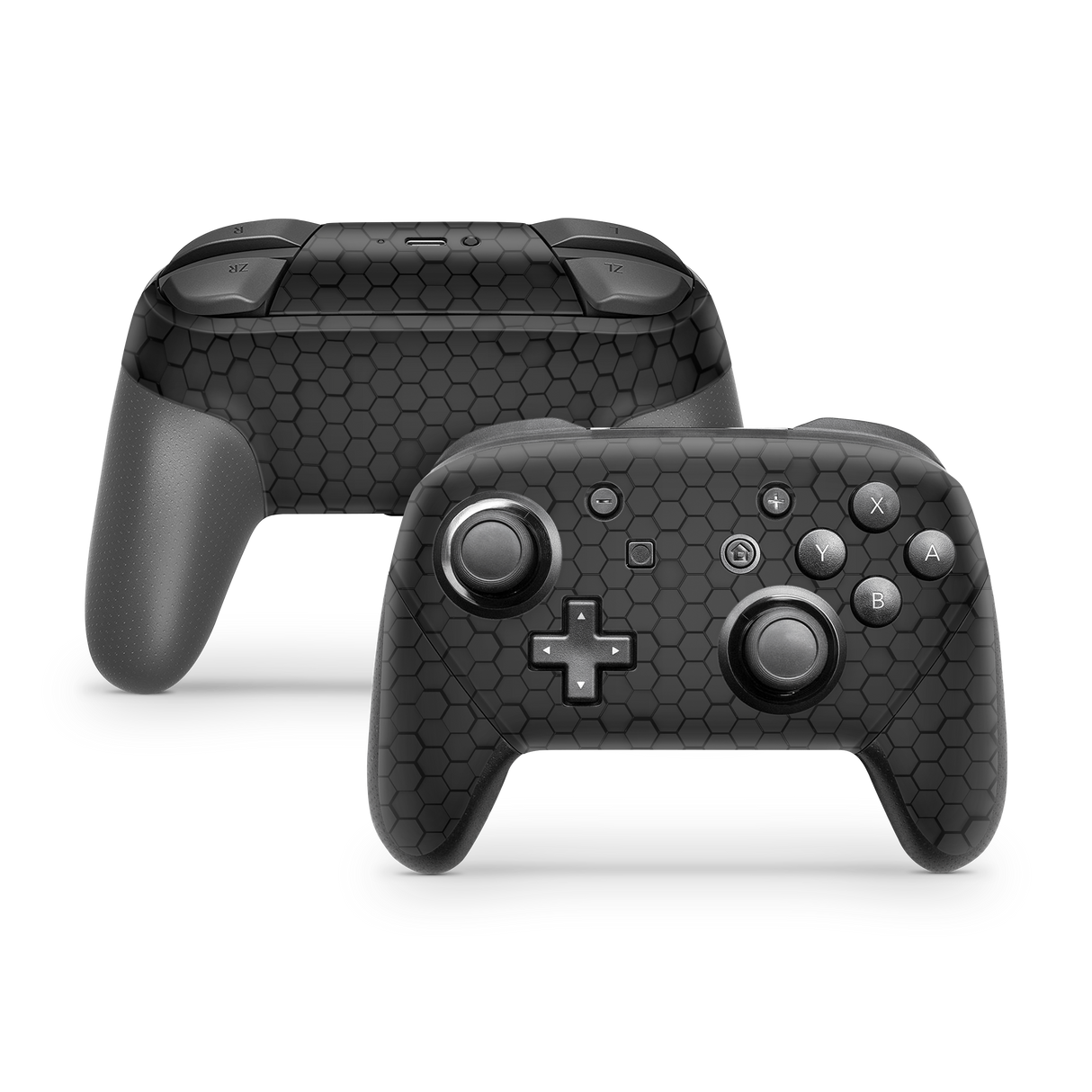 Nintendo Switch Controller Skin Dark Hex