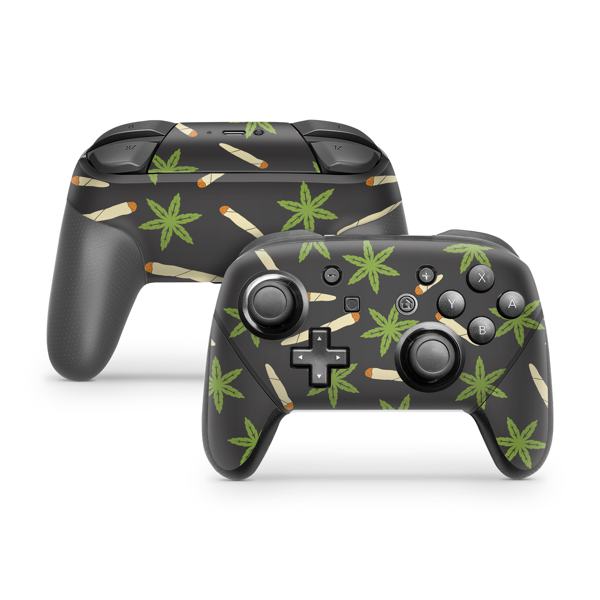 Nintendo Switch Controller Skin Puff Puff Pass