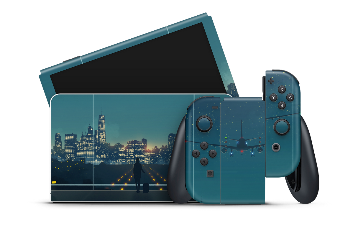 Nintendo Switch OLED Skin I'm Home