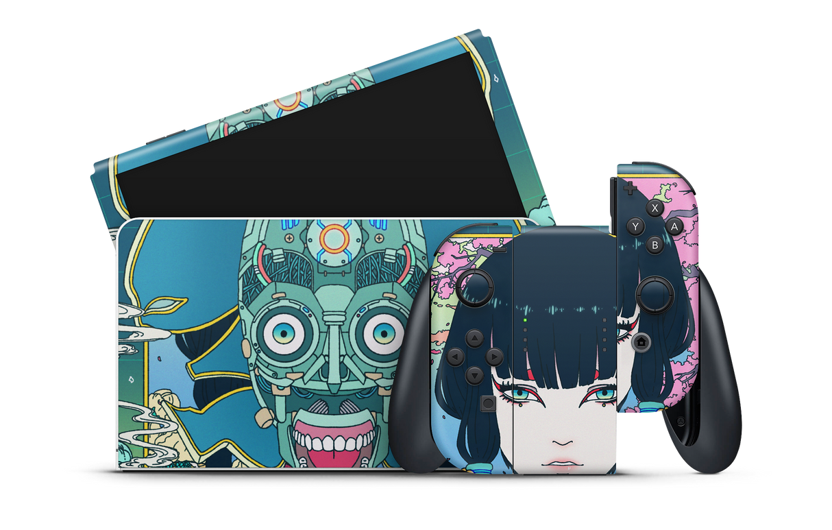 Nintendo Switch OLED Skin Kirisame