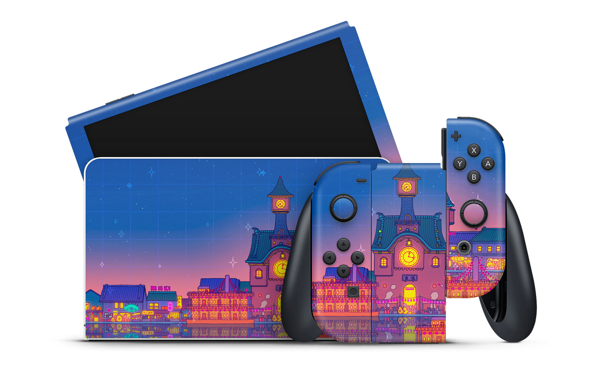 Nintendo Switch OLED Skin Spirited Festival