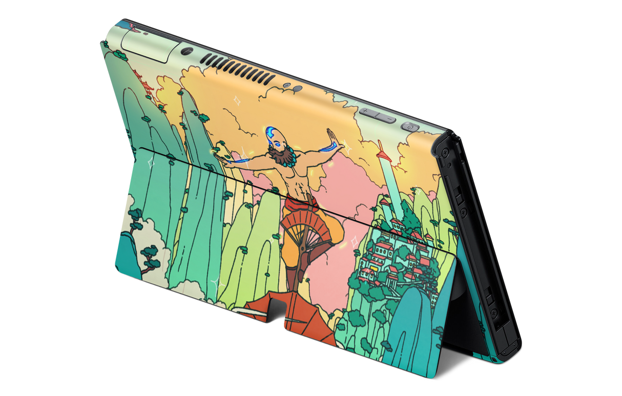 Nintendo Switch OLED Skin Aang Atla