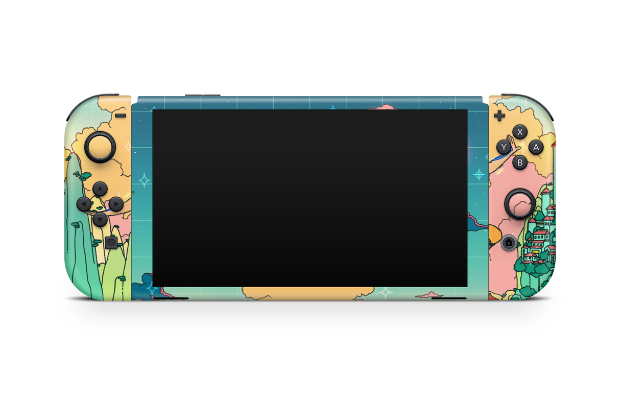 Nintendo Switch OLED Skin Aang Atla