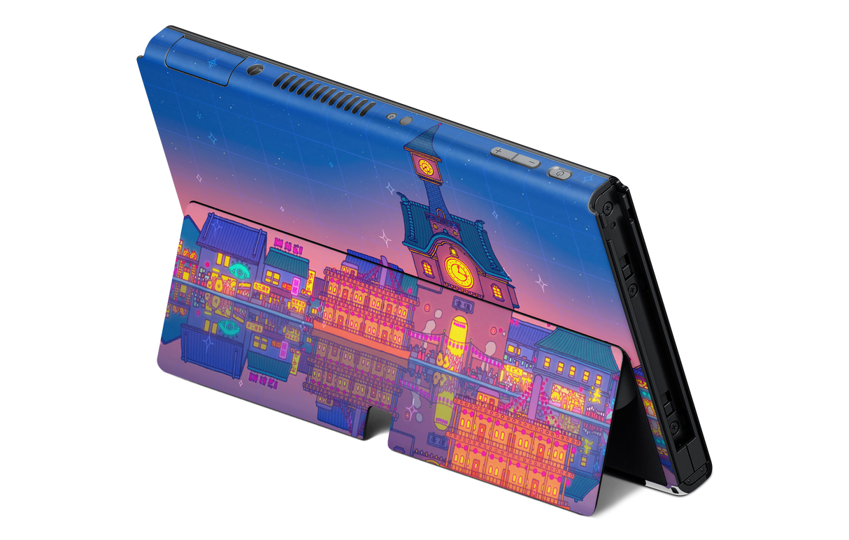Nintendo Switch OLED Skin Spirited Festival