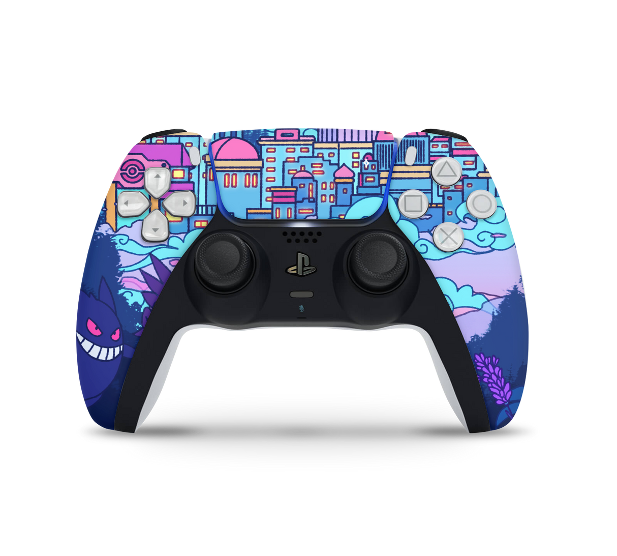 Playstation 5 Controller Skin Lavenderder town