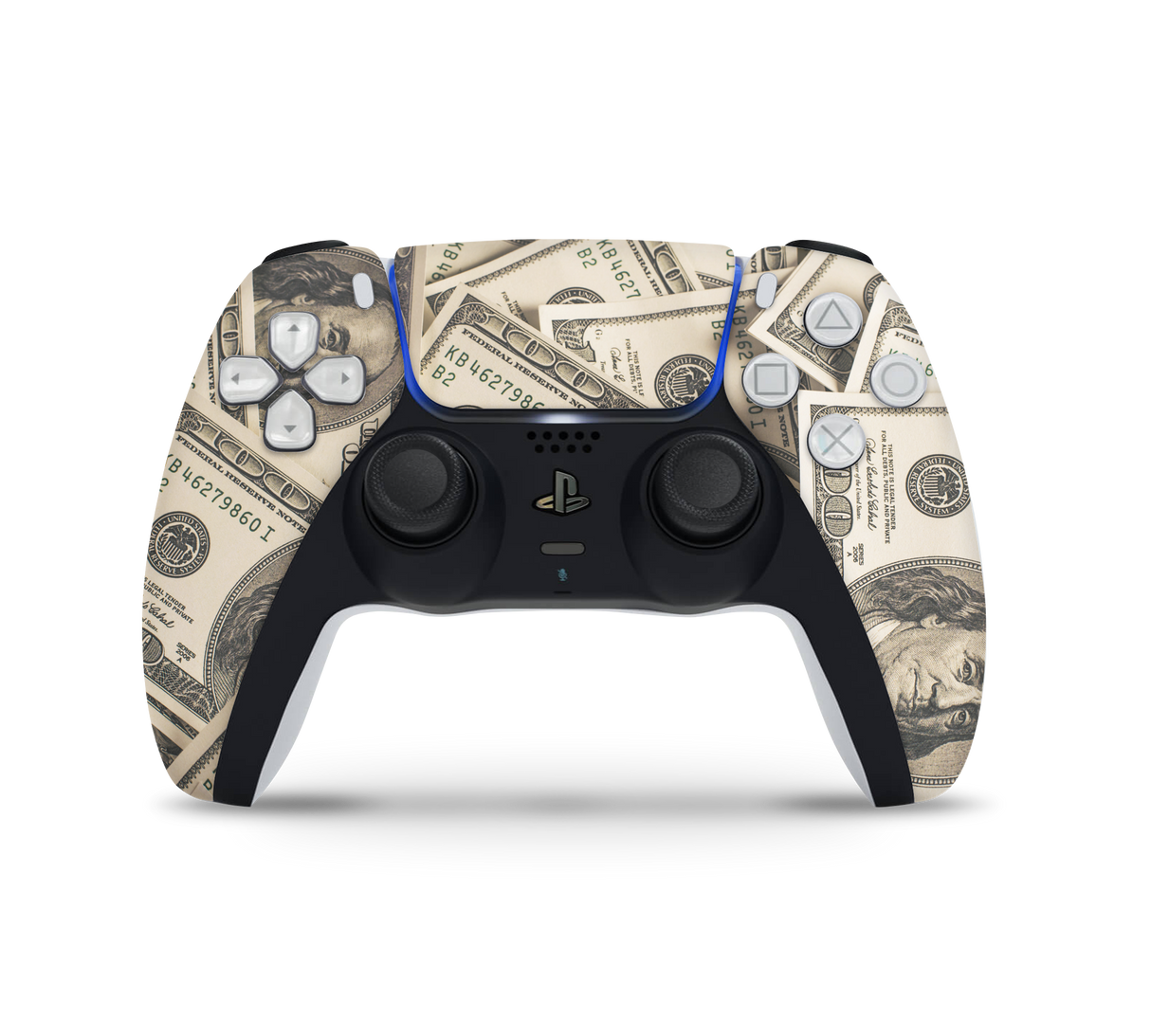 Playstation 5 Controller Skin Money Moves