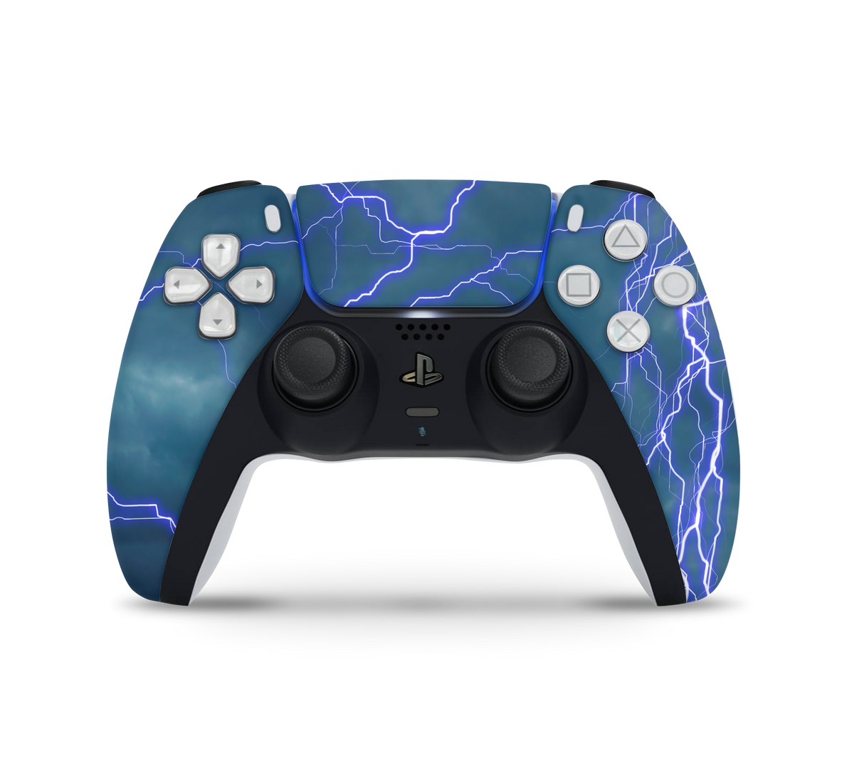 Playstation 5 Controller Skin Blue Storm