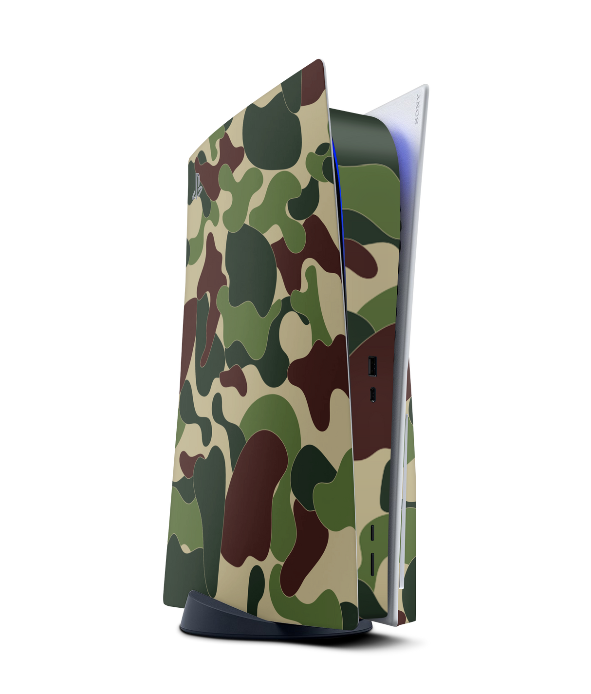 PlayStation 5 Disc Skin Ape Camo Green