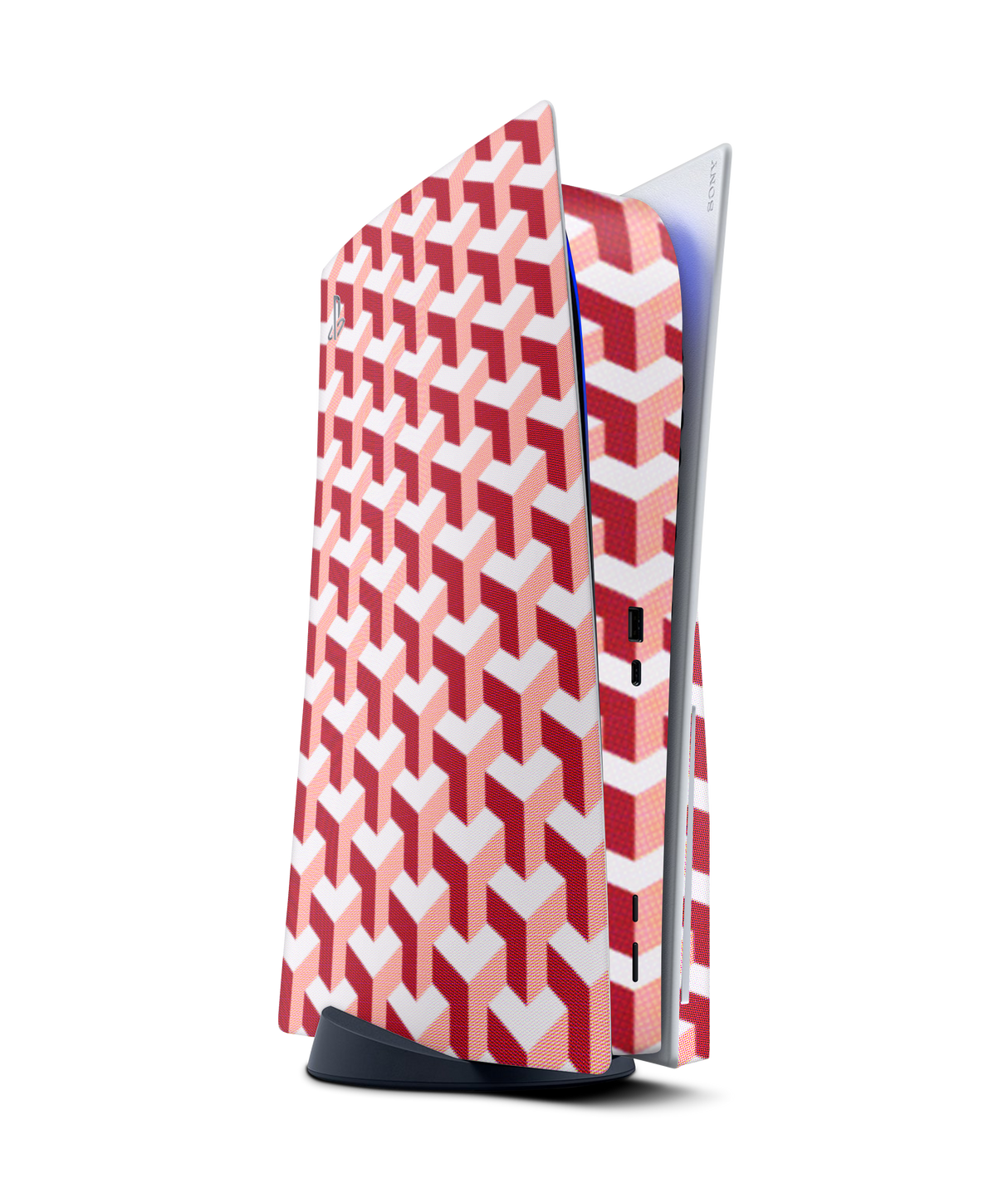 PlayStation 5 Disc Skin GG Red