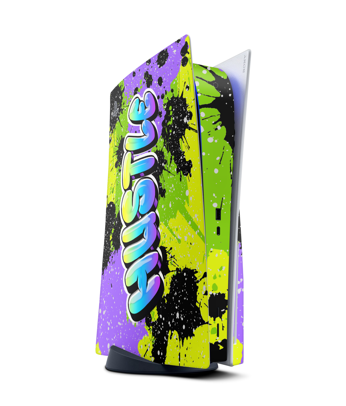 PlayStation 5 Disc Skin Hustle Splash