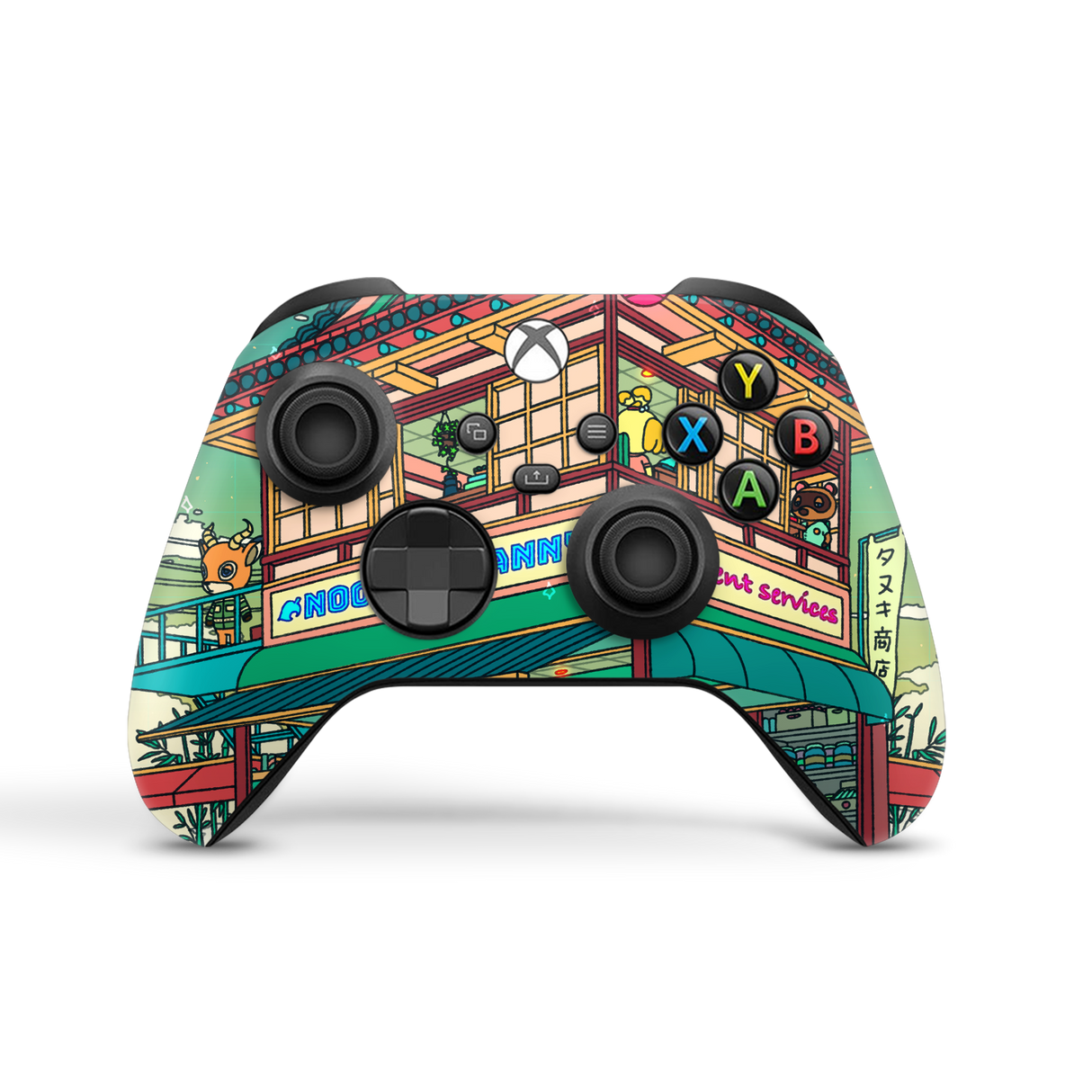 XBox Series SX Controller Skin Animal Crossing