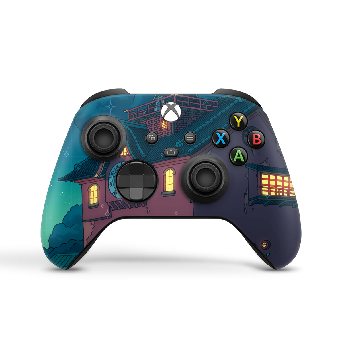 XBox Series SX Controller Skin Spirited Entrace Night