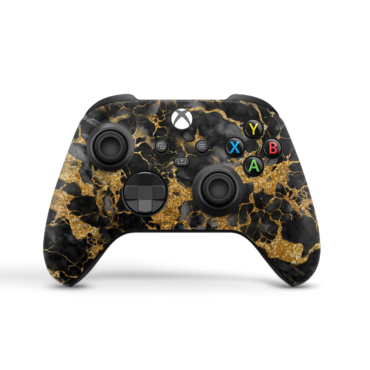 XBox Series SX Controller Skin Gold Marble