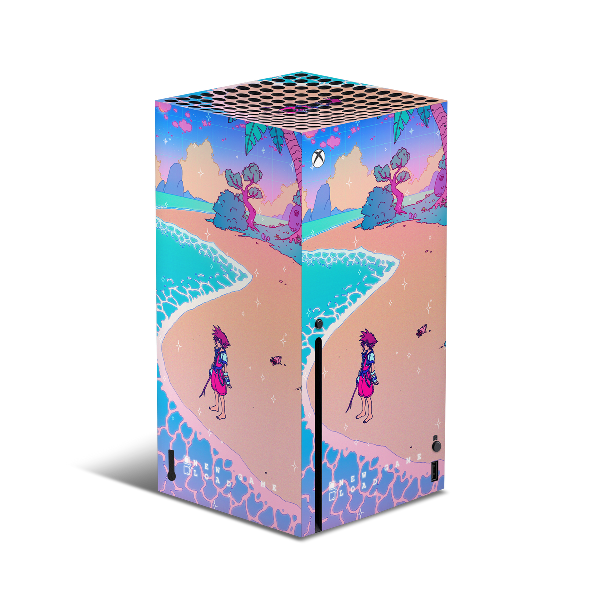 XBox Series X Skin KH Waves