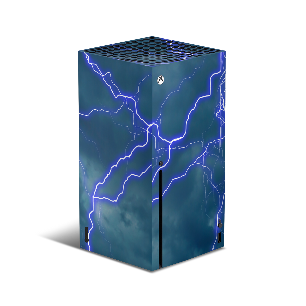 XBox Series X Skin Blue Storm