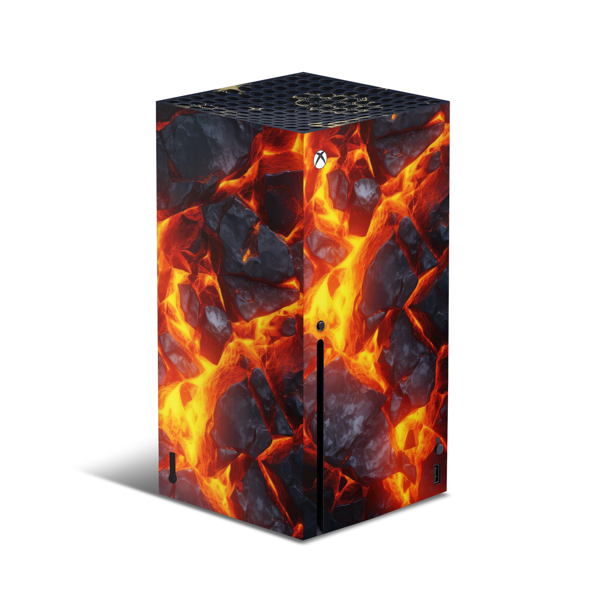 XBox Series X Skin Lava