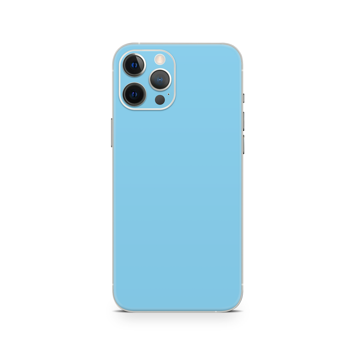 Apple iPhone Sky Blue Skin