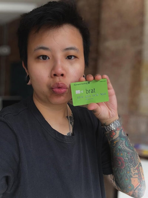 Customer custom card