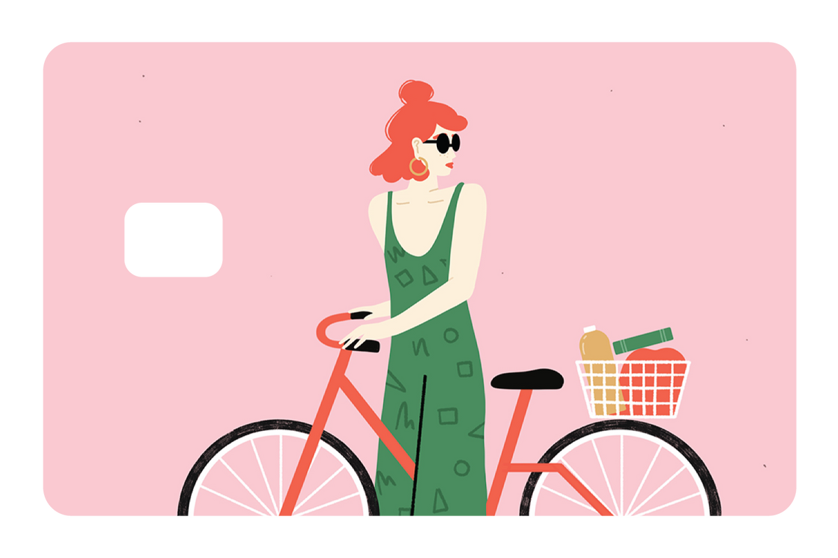Girl On Bike