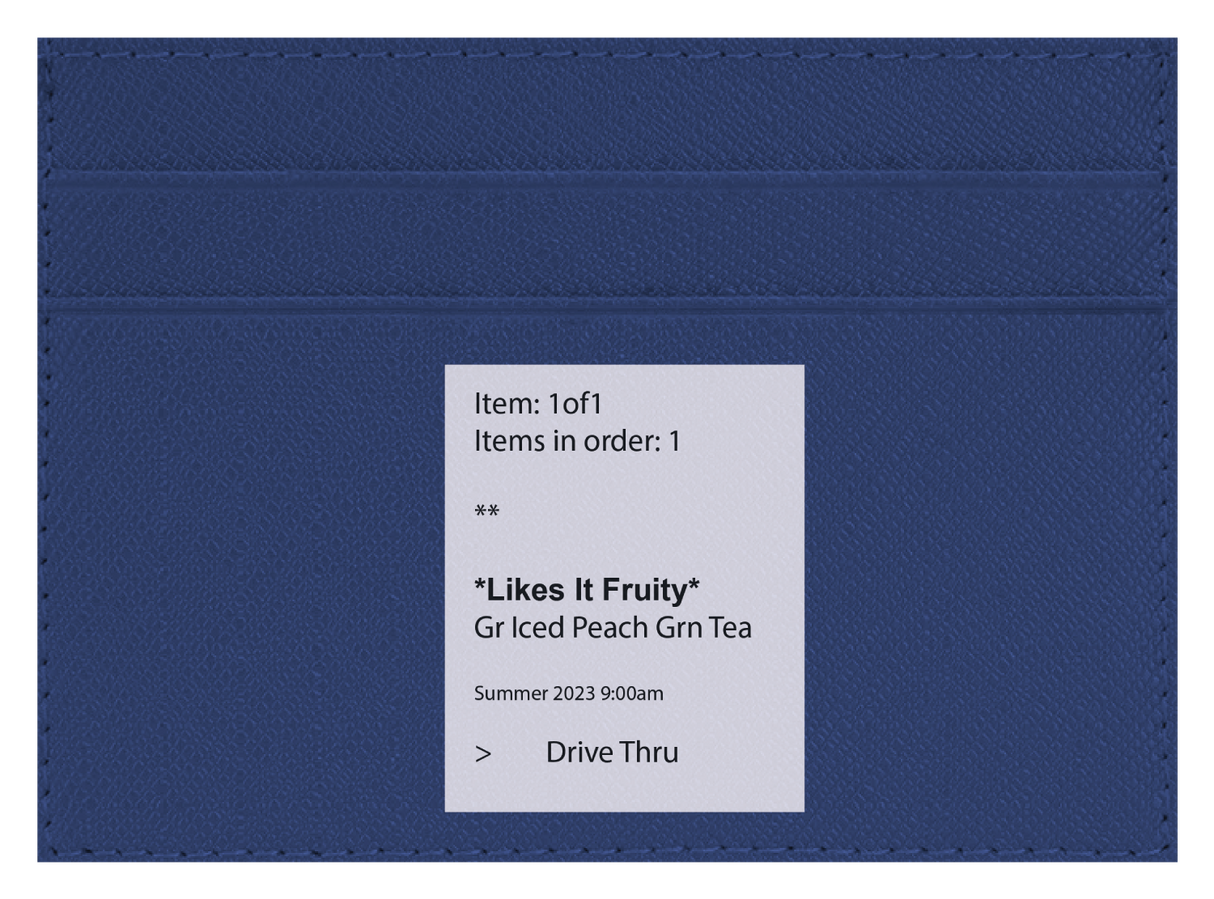 Iced Peach Green Tea