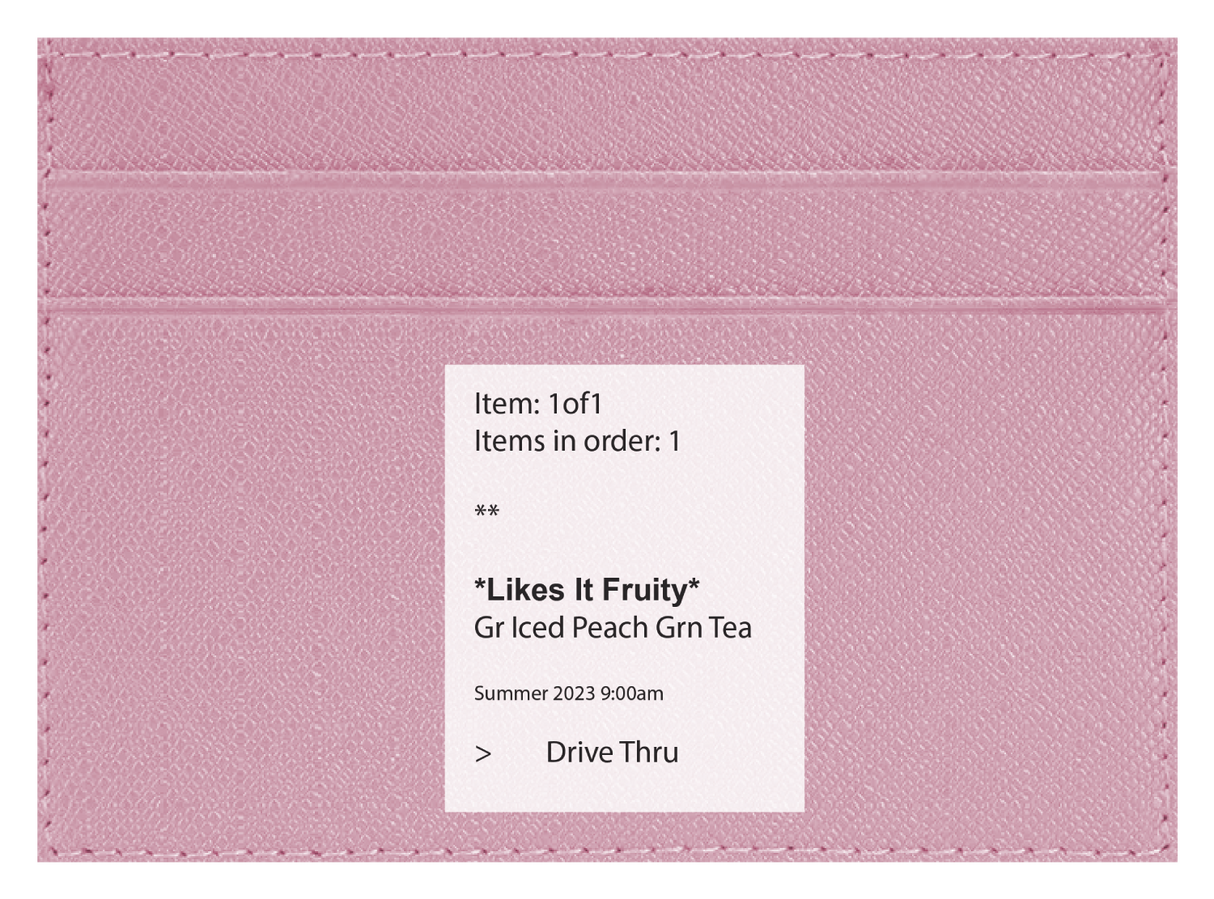 Iced Peach Green Tea