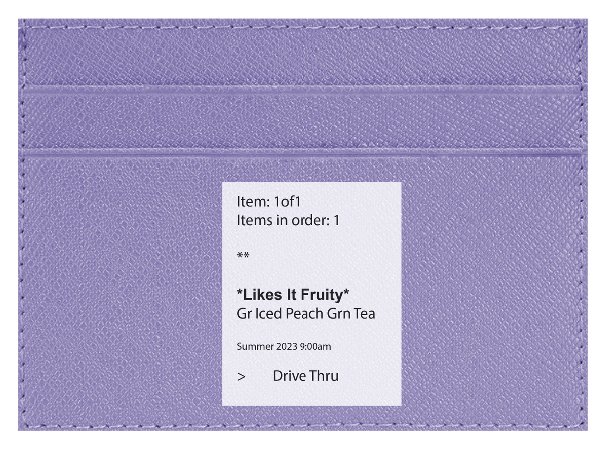 Iced Peach Green Tea