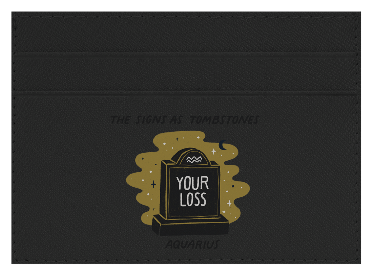 Aquarius as a Tombstone