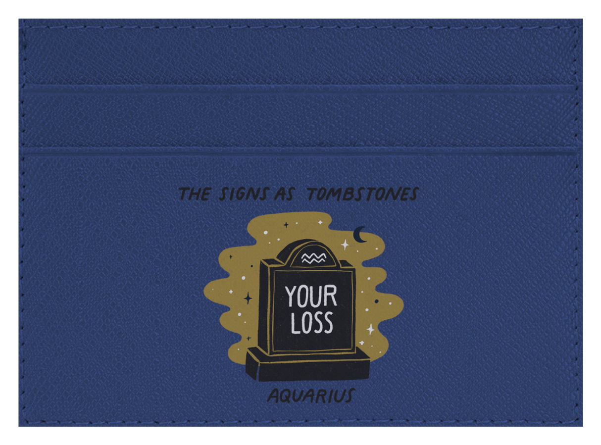 Aquarius as a Tombstone