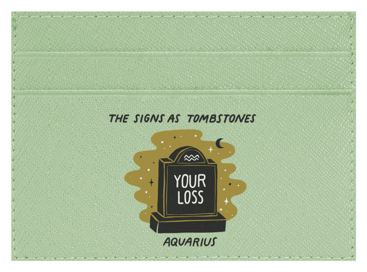 Aquarius as a Tombstone