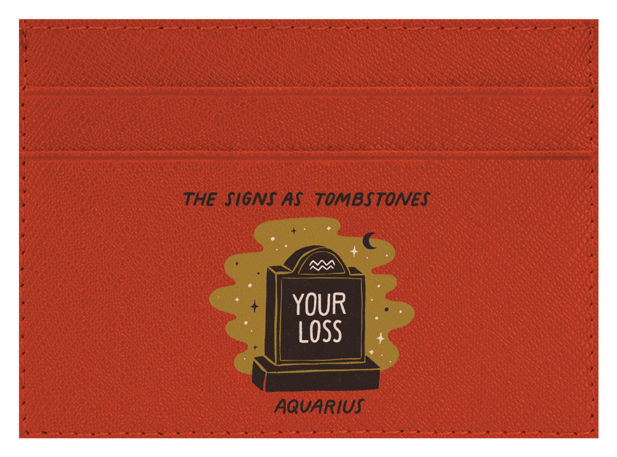 Aquarius as a Tombstone