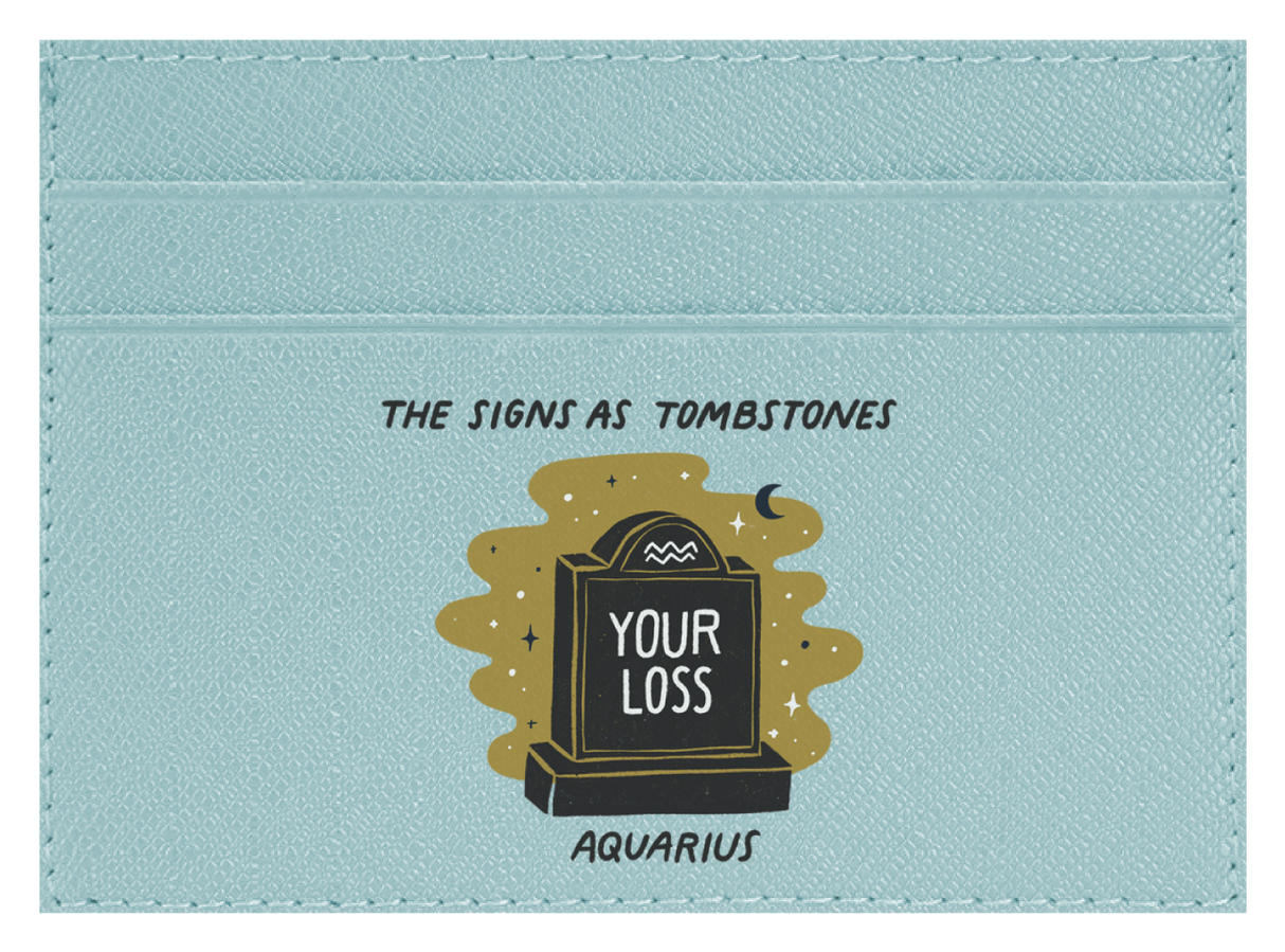 Aquarius as a Tombstone