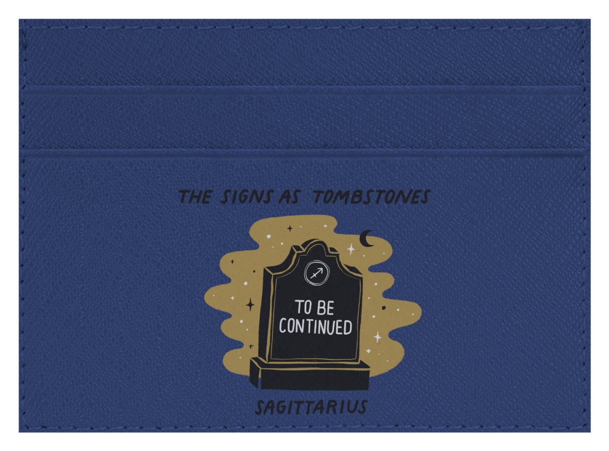 Sagittarius as a Tombstone