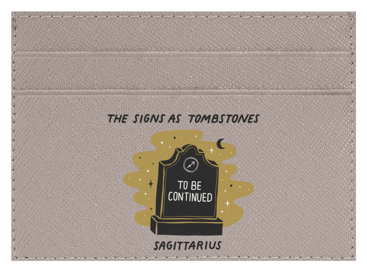 Sagittarius as a Tombstone