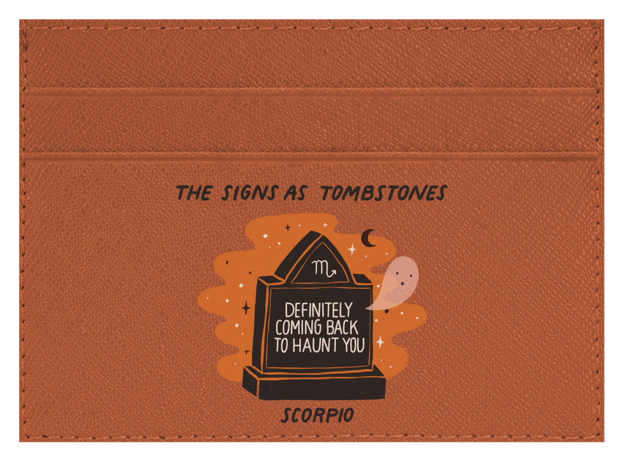 Scorpio as a Tombstone