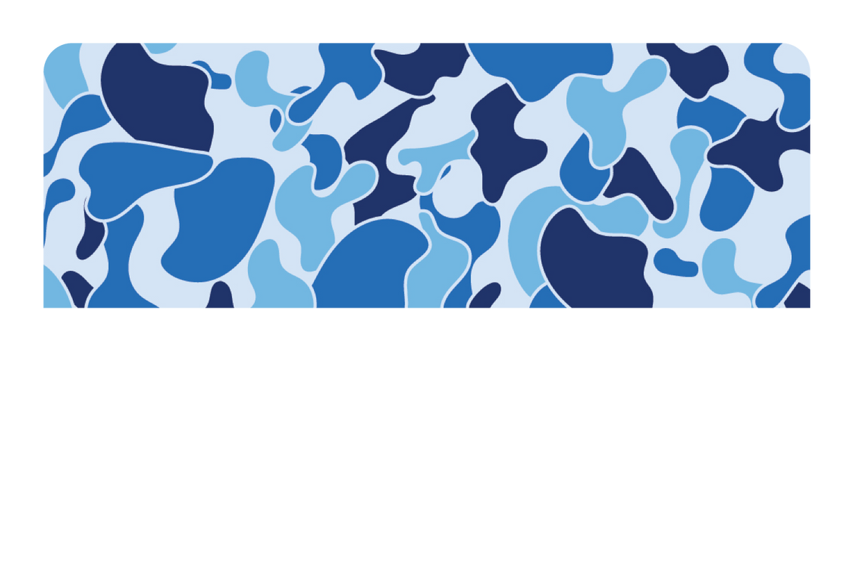 Ape Camo Blue