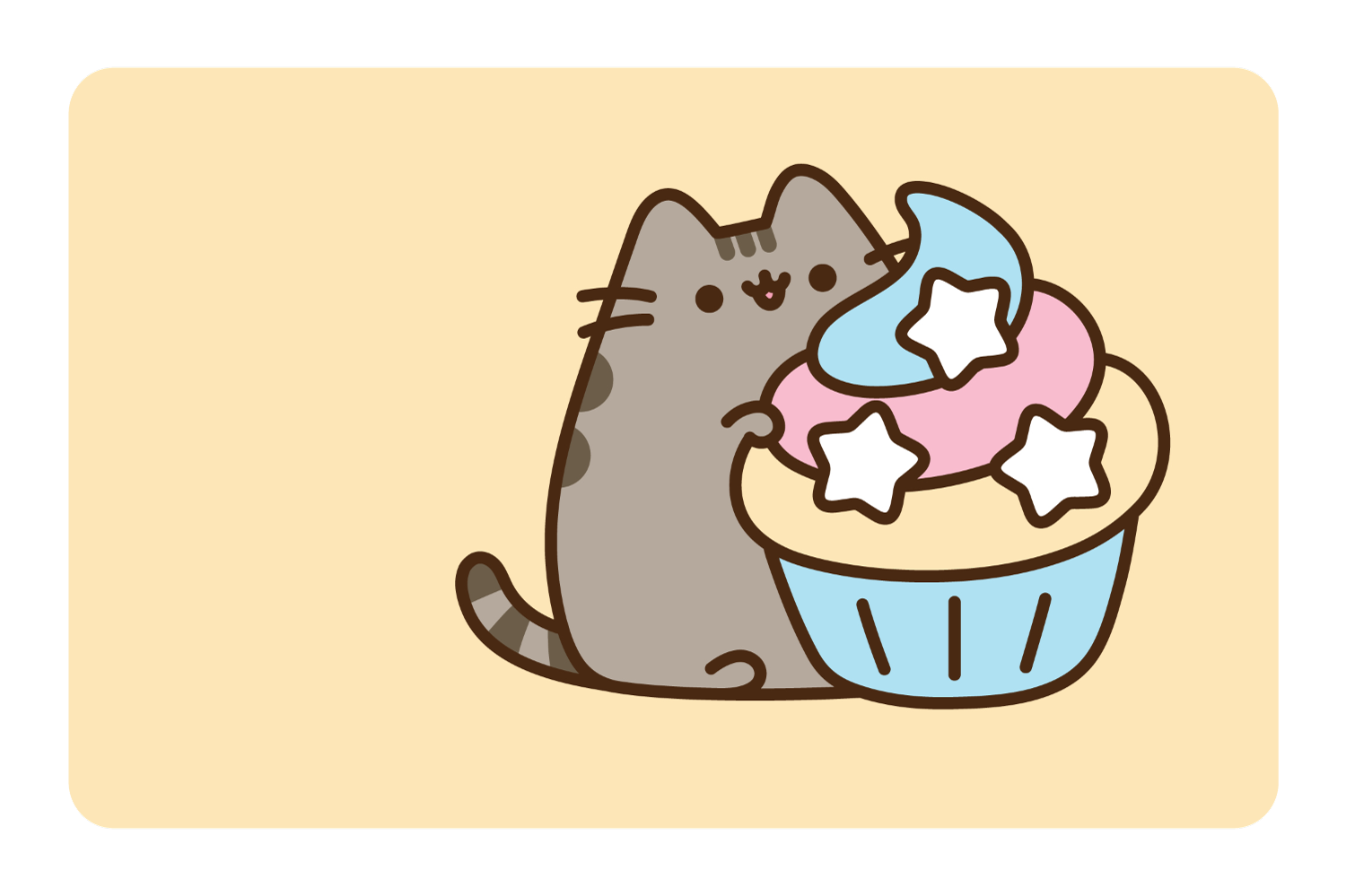 Pusheen Cupcake