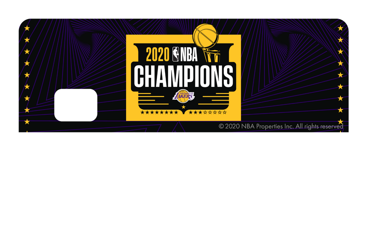 2020 NBA Champions: Los Angeles Lakers (B) - Card Covers - NBALAB - CUCU Covers