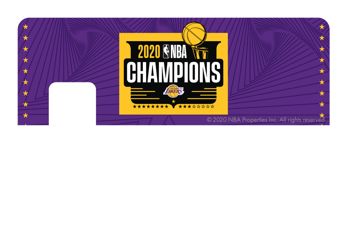 2020 NBA Champions: Los Angeles Lakers (P) - Card Covers - NBALAB - CUCU Covers