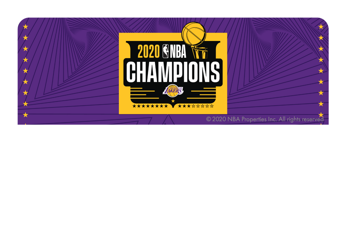 2020 NBA Champions: Los Angeles Lakers (P) - Card Covers - NBALAB - CUCU Covers