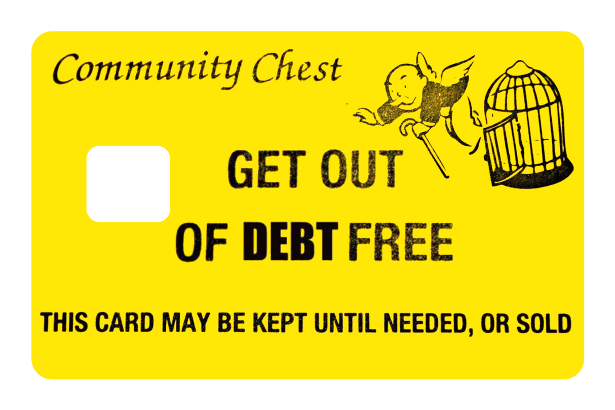 Get Out of Debt - Card Covers - Originals - CUCU Covers