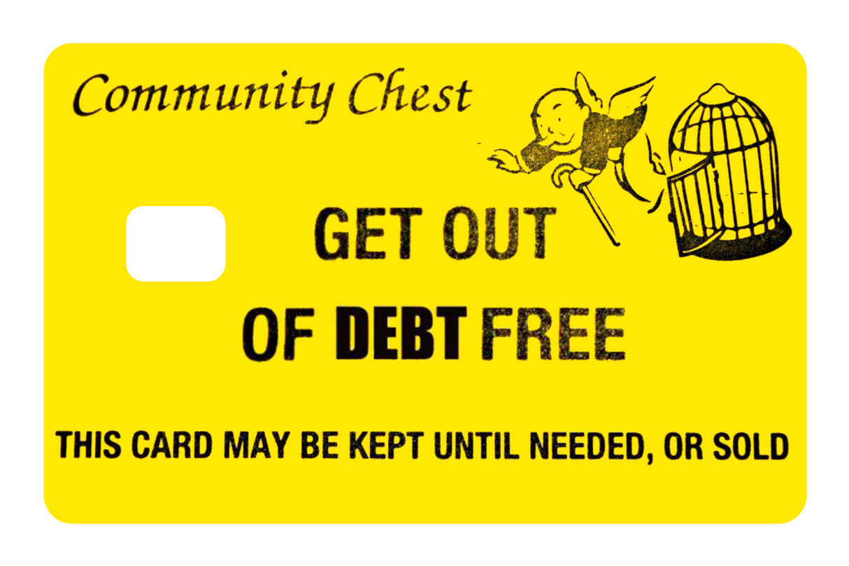 Get Out of Debt - Card Covers - Originals - CUCU Covers